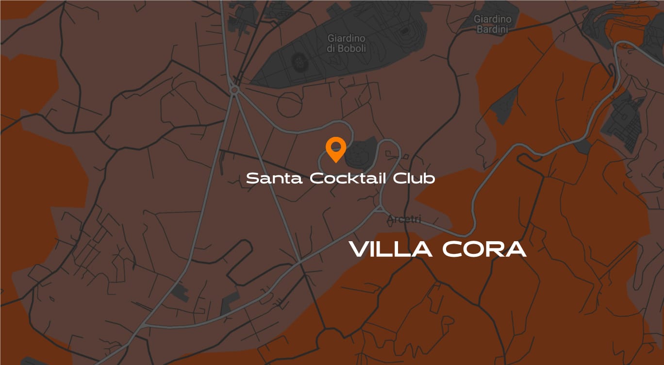 Mappa Santa Villa Cora