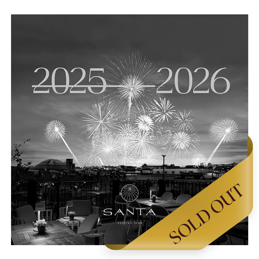Santacocktailclub evento capodanno 2025 soldout roma